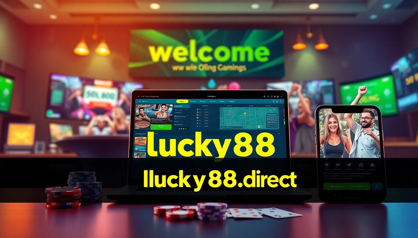 Experience thrilling online gaming at https://lucky88.direct/ with modern casino visuals and vibrant atmosphere.